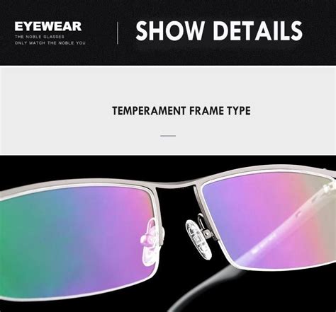 Bclear High End Business Mens Eyeglasses Frame Unique Temple Design Fuzweb Oakley Sunglasses