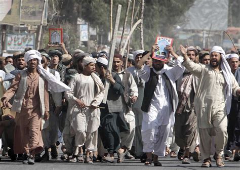 Riots In Afghanistan Follow Fla Quran Burning Npr
