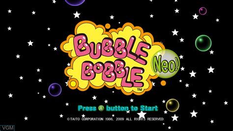 Bubble Bobble Neo For Microsoft Xbox 360 The Video Games Museum