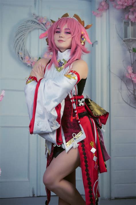 Yae Miko Cosplay By Me I Love Her So Much Hope You Like It R
