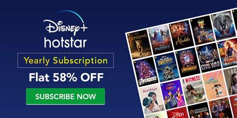 In recent years, disney+ hotstar vip premium was offering free one month trial subscription when we signup for their services for the first time using a credit card. Hotstar VIP Premium Subscription Offer: 58% OFF Coupon Codes