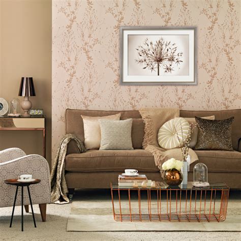 Rose Gold Living Room Living Room Decorating Ideas