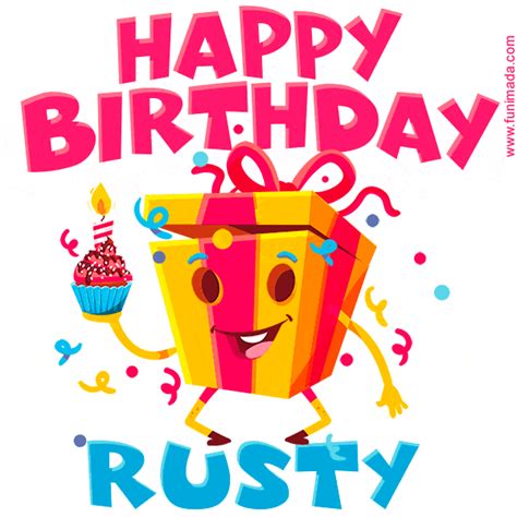 Funny Happy Birthday Rusty  — Download On