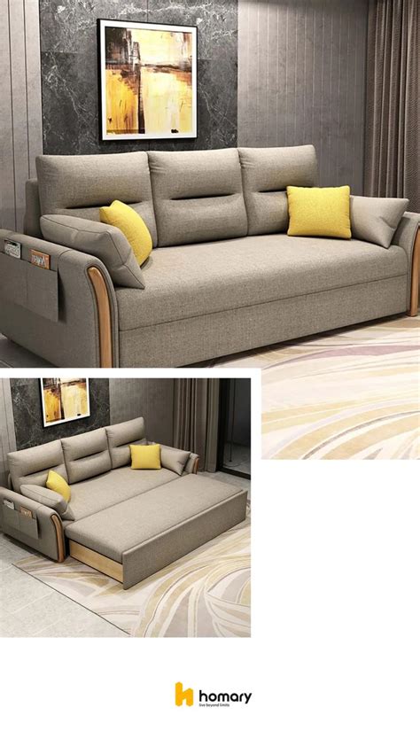 Full Sleeper Sofa Cottonandlinen Upholstered Convertible Sofa With