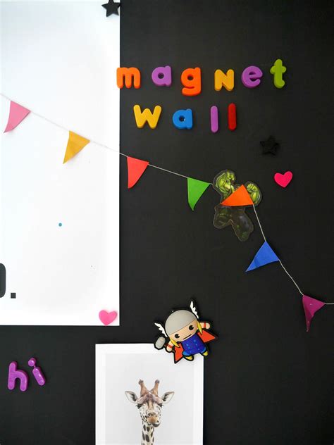 Making A Magnetic Chalkboard Wall A Baby On Board Blog