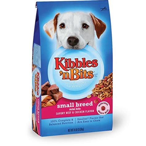 Kibbles N Bits Small Breed Mini Bits Savory Beef And Chicken Flavor