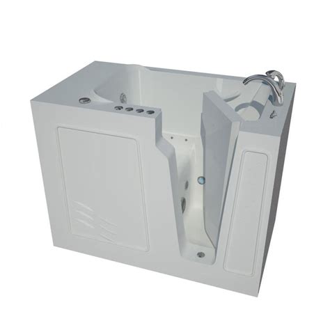 The best whirlpool tubs have a few things in common. Endurance 52-in White Gelcoat/Fiberglass Rectangular Right ...