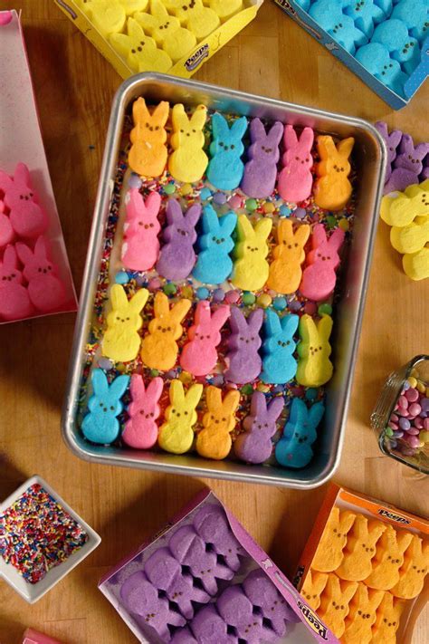 Whisk for a few minutes until the pudding starts thickening. Easter Peeps Cookie Bar | Easter cookie bars, Cookie bars ...