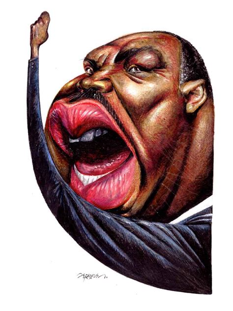 Daily Caricature Martin Luther King