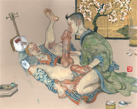 Contemporary Artist Puts A Modern Twist On Vintage Japanese Erotic Art