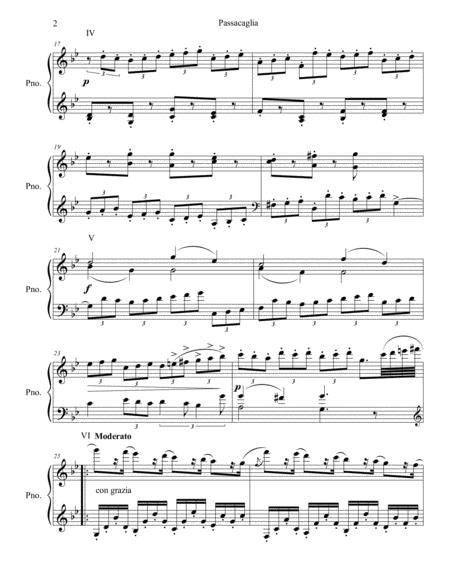 Passacaglia Handelhalvorsen Piano Solo By Handelhalvorsen