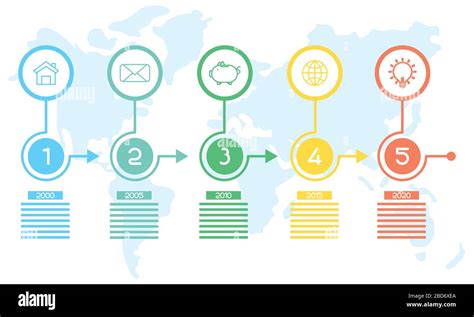 Business Circular Time Line Infographics Stock Vector Image Art Alamy