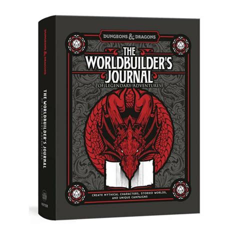 Dandd The Worldbuilders Journal To Legendary Adventures