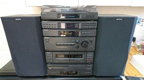 Sony Lbt D Hifi Stereo System Rare X Cd Graphic Tape