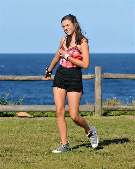 Demi Harman In Shorts On Home And Away Set 21 Gotceleb