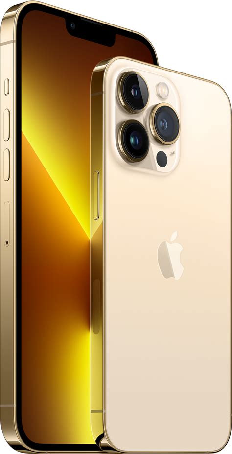 Apple Iphone 13 Pro Max 5g 1tb Gold Atandt Mll43lla Best Buy