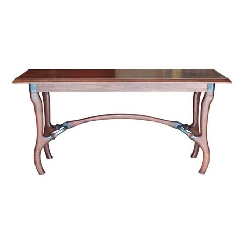 Elegant Asian Inspired Slender Console Sofa Table By Baker At 1stdibs