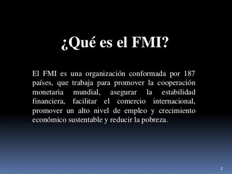 Presentacion Fmi