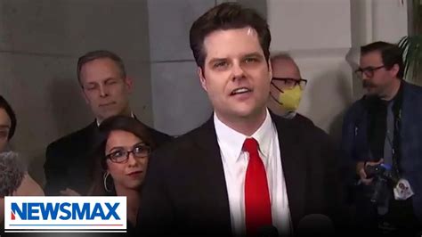 Matt Gaetz If You Want To Drain The Swamp You Can T Put The Alligator