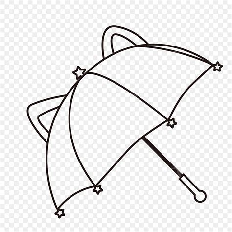 Animal Ears Cute Umbrella Clipart Black And White Umbrella Clipart