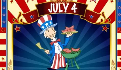 Fourth Of July Cookout Ecard Free Holidays Cards Online