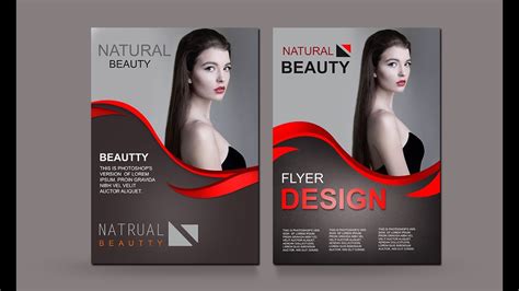 How To Design A Creative Flyer For Advertisement Photoshop Tutorial