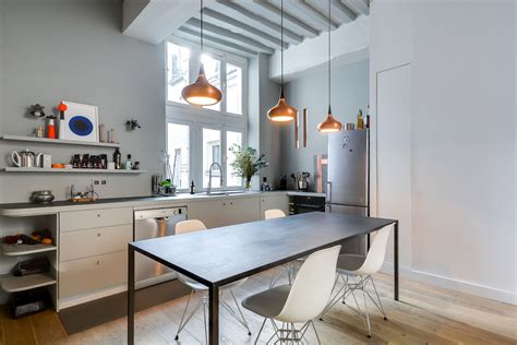 Fresh And Modern Small Apartment In The Heart Of Marais In