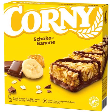 Corny Schoko-Banane 6x25g | Online kaufen im World of Sweets Shop
