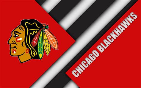 Download Emblem Logo Nhl Chicago Blackhawks Sports 4k Ultra Hd Wallpaper
