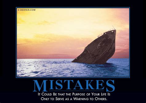 Mistakes Despair Inc