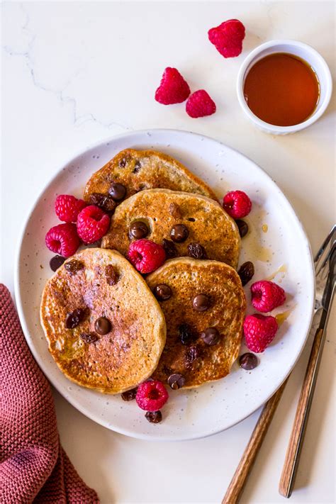 Easy Vegan Protein Pancakes With A Hot Cross Bun Variation Nourish