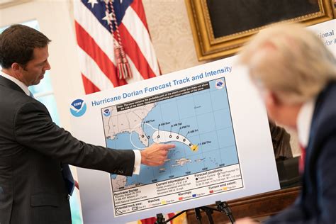 Trump Shows Doctored Hurricane Chart Was The White House Trying To