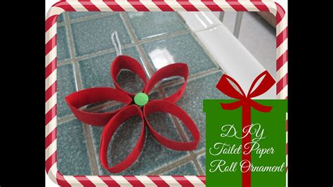 Diy Christmas Decor Recycled Toilet Paper Roll Ornament Youtube