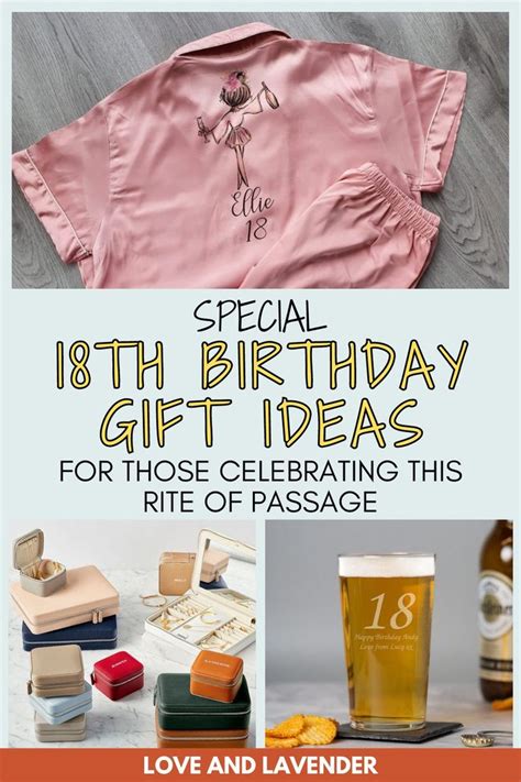 25 Special 18th Birthday T Ideas For Those Celebrating This Rite Of