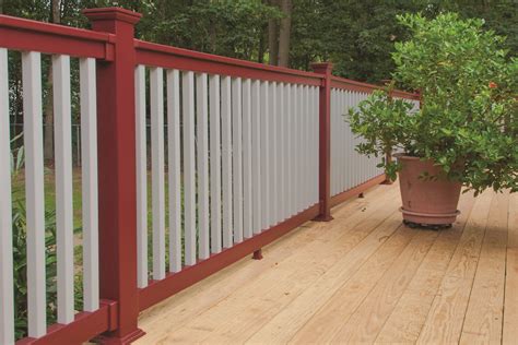 Check out decorative vinyl railings on alibaba.com. PVC Vinyl Rail in 35 Colors | Professional Deck Builder