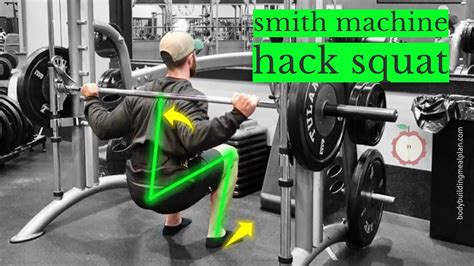 Smith Machine Hack Squat Youtube