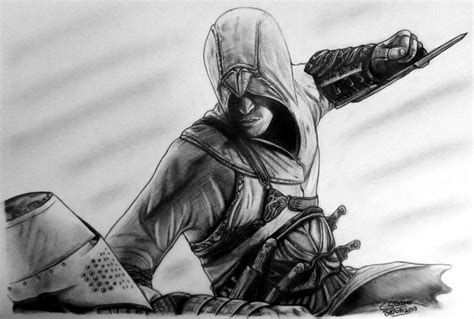 Altair Drawing Assassin S Creed Fan Art By Lethalchris On Deviantart