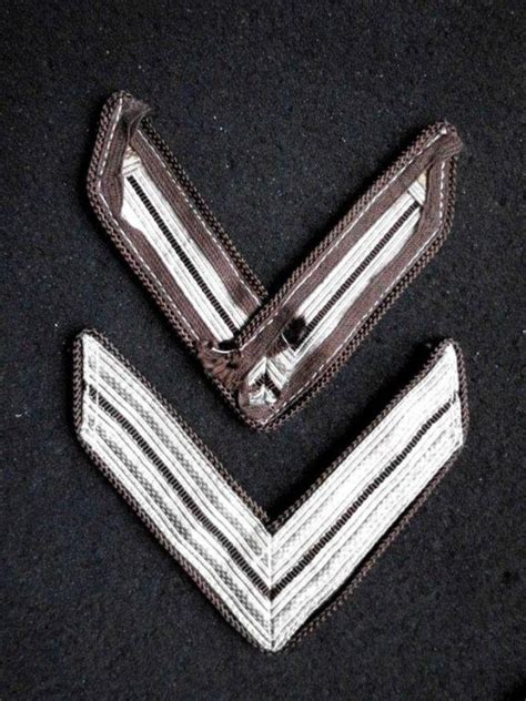Dutch Rank Insignia From A Former Para Northern European And Baltic