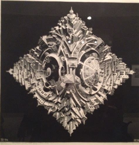 From The 2014 Mc Escher Exhibit The Wonderfully Detailed And