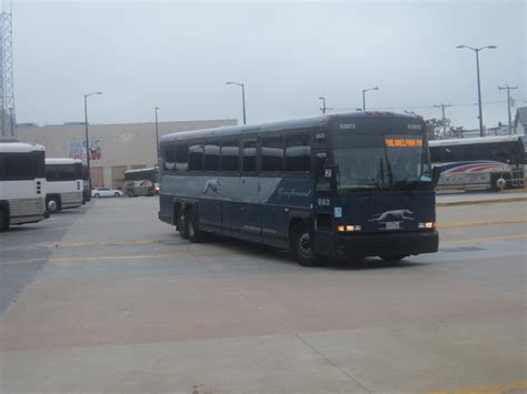 Greyhound Mci Leaving Atlantic City Bus Terminal Bus Bus Terminal