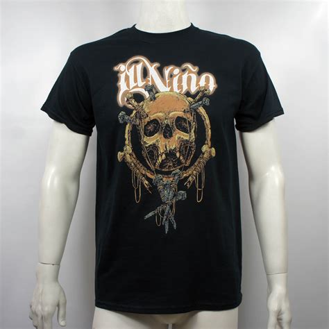 Ill Nino T Shirt Sacrificial Skull Merch2rock Alternative Clothing