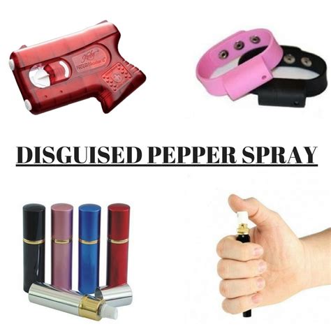 Disguised Hidden Pepper Spray Concealed Pepper Spray Stun And Run Self Defense