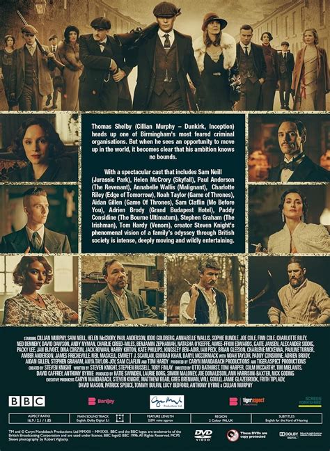 Peaky Blinders Complete Series 1 5 Dvd Collection Season 1 2 3 4 5 Uk Release 5051561043253 Ebay