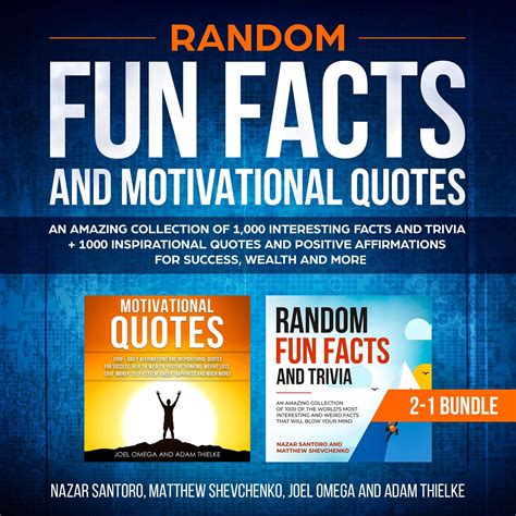 Buy Random Fun Facts And Motivational Quotes 2 1 Bundle An Amazing