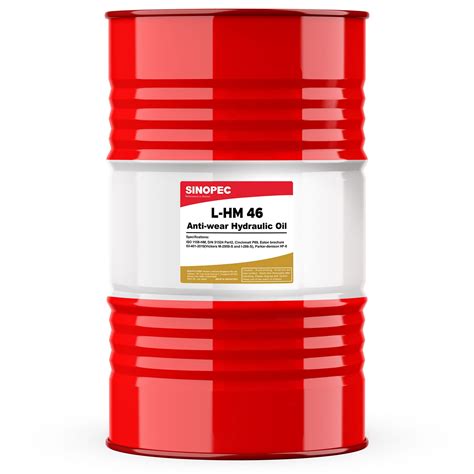 Sinopec L-HM 46 Anti-wear Hydraulic Oil | 55 Gallon Drum