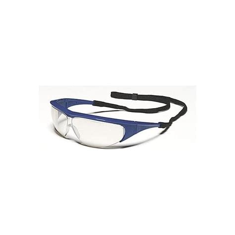 millennia safety glasses blue frame clear lens each millennia from bf mulholland ltd uk