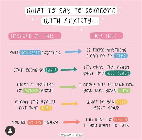 What To Say To Someone With Anxiety Yooou