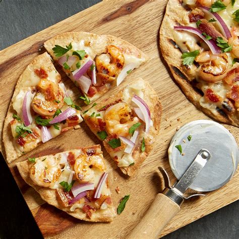 Maybe you would like to learn more about one of these? White Shrimp Pizza Recipe - EatingWell