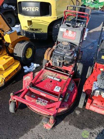 Toro Proline Commercial Push Mower 125hp Gas 32in Cut Roller Auctions