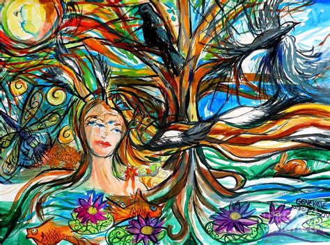 Transformation Painting By Genevieve Esson Fine Art America